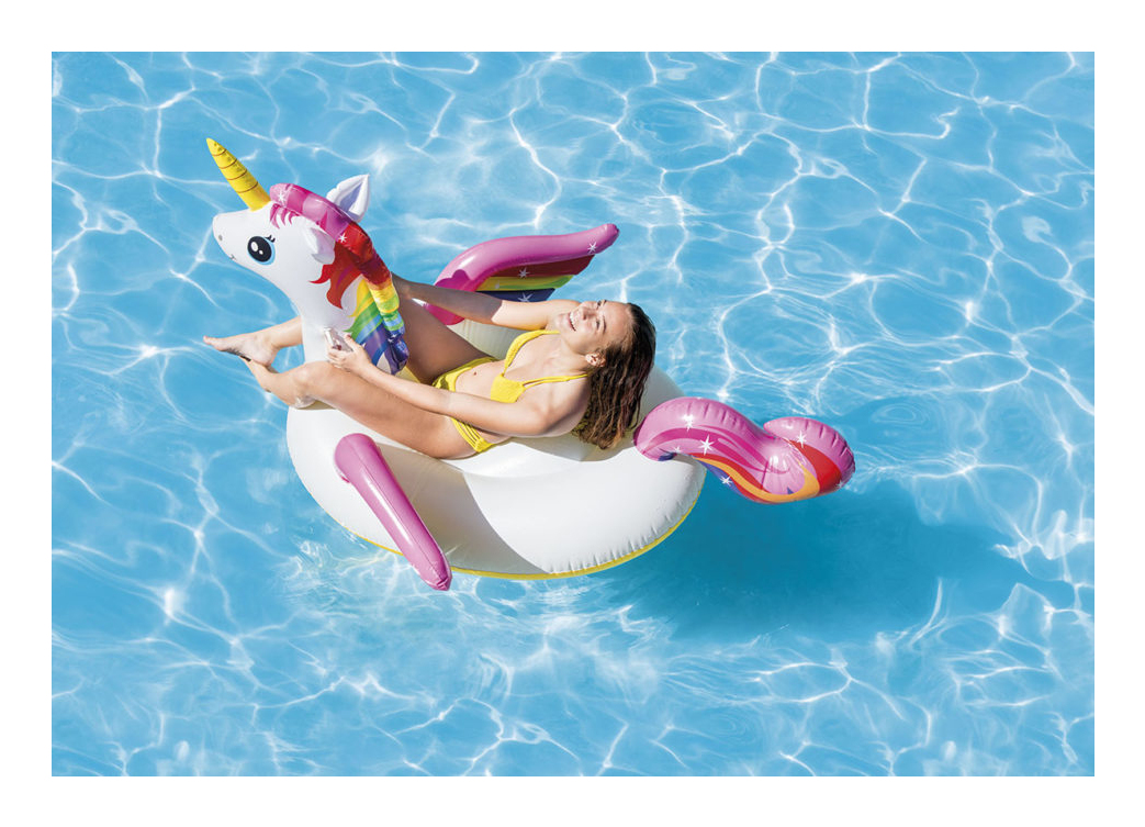 Intex 57561 Aufsitz-Schwimmer Mehrfarbig