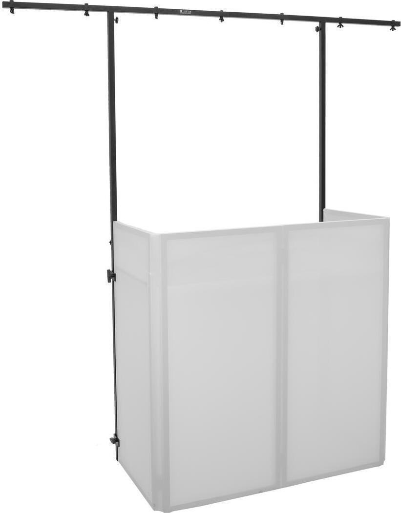 OMNITRONIC Set Compact Mobile DJ Stand inkl. Cover + Überbaurahmen (20001040)