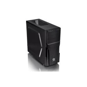 Thermaltake VERSA H21 MIDI TOWER BLACK Der Versa H21 ist ein schwarzer Midi Tower, mit jeweils einem USB 2.0 / USB 3.0 Frontanschluss. Neben dem klassischen Design und der werkzeuglosen Installation ist der Versa H21 mit einem hochwertigen Kabelmanagement ausgestattet./ (CA-1B2-00M1NN-00)