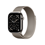 Apple Watch Series 11 GPS + Cellular 42mm Natural Titanium Case with Natural Milanese Loop (MF8P4ZR/A)