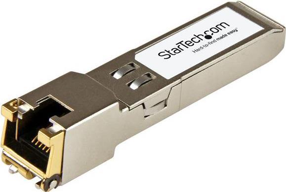 StarTech.com 10070H-ST Transceiver Modul (SFP Module, 10/100/1000Base-TX Extreme Networks kompatibel, Kupfer, RJ-45 Kupf