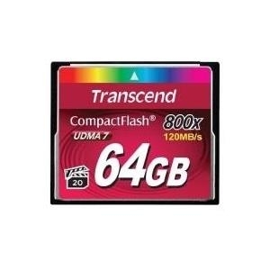 Transcend Flash-Speicherkarte (TS64GCF800)