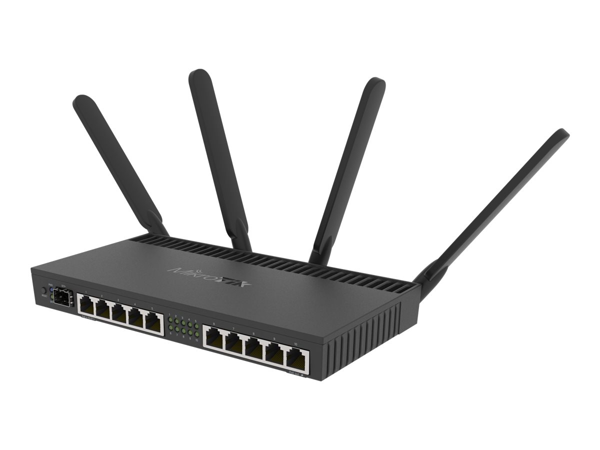 MikroTik RB4011iGS+5HacQ2HnD-IN Wireless Router Schwarz