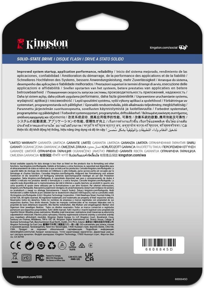 Kingston DC600M 1.92 TB SSD SATA 6Gb/s