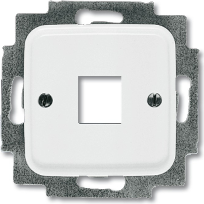 Busch Jaeger 1753-0-3833 Wandplatte/Schalterabdeckung Weiß (1753-0-3833)