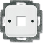 Busch Jaeger 1753-0-3833 Wandplatte/Schalterabdeckung Weiß (1753-0-3833)