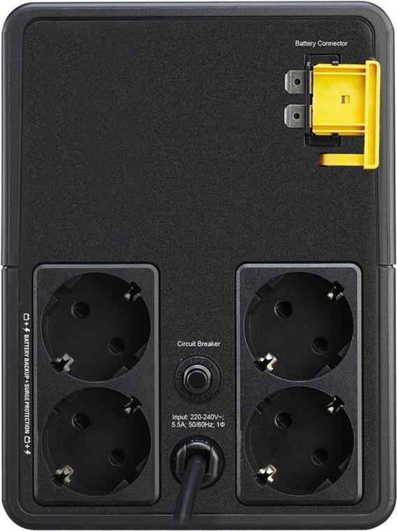 APC Easy UPS BVX Series BVX1200LI-GR Line-Interaktiv 1200 VA 650 W Schwarz
