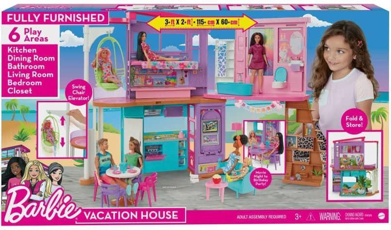 Mattel - Barbie Malibu Haus (HCD50)