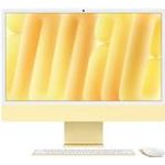 APPLE iMac Z1EK 59,62cm 23,5Zoll Standardglas M4 10C CPU/10C GPU/16C N.E. 16GB 256GB SSD Gbit Eth MM NumKey TID DE Gelb (Z1EK-Z1EKD/A-07E980)