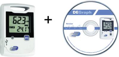 DOSTMANN ELECTRONIC Temperatur- und Luftfeuchte-Datenlogger LOG20-Set (5005-1002)