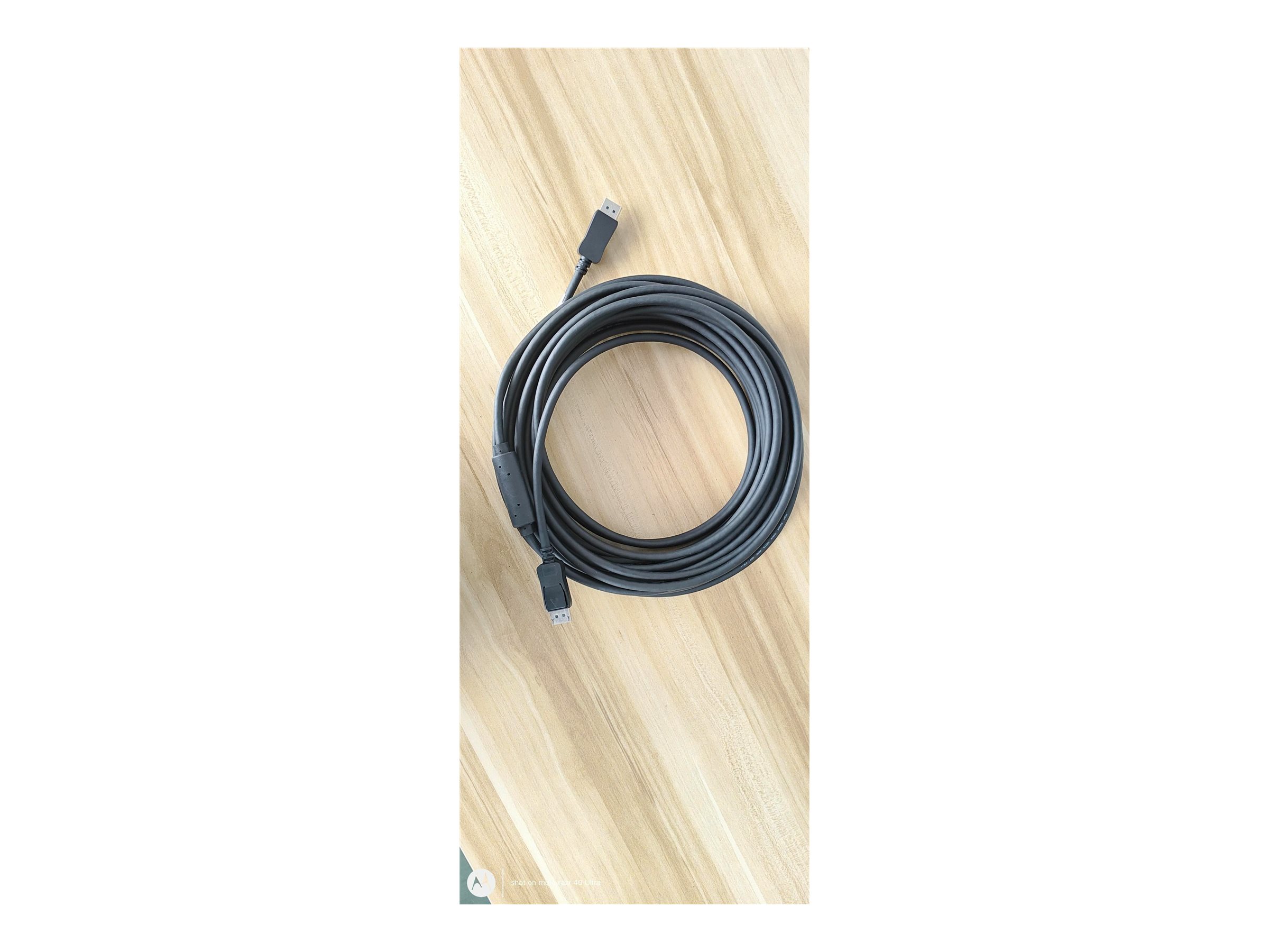 MicroConnect MC-DP-MMG-1500 DisplayPort-Kabel 15 m Schwarz