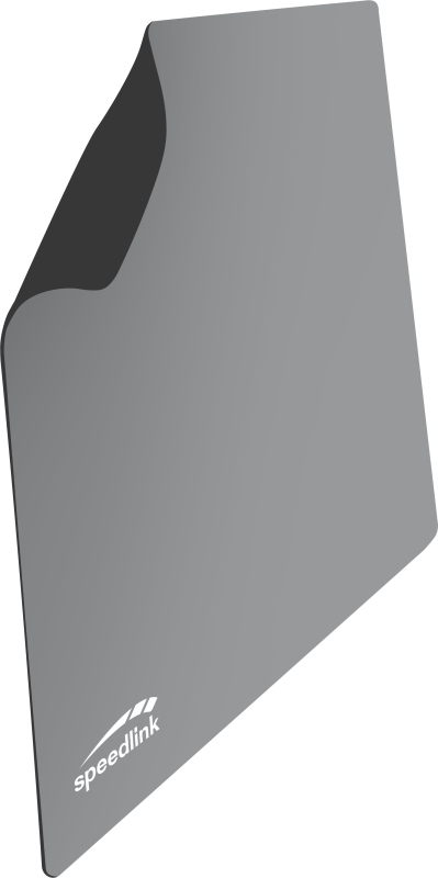 SPEEDLINK ATECS Soft Gaming-Mauspad 380×300 mm Größe M Grau