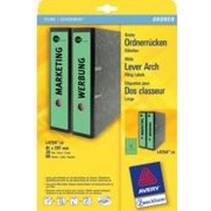 Avery L4752 - Aktenetiketten (File Folder Labels) - Rot - 61 x 297 mm - 60 St... - Avery L4752 - Aktenetiketten (File Folder Labels) - Rot - 61 x 297 mm - 60 St...