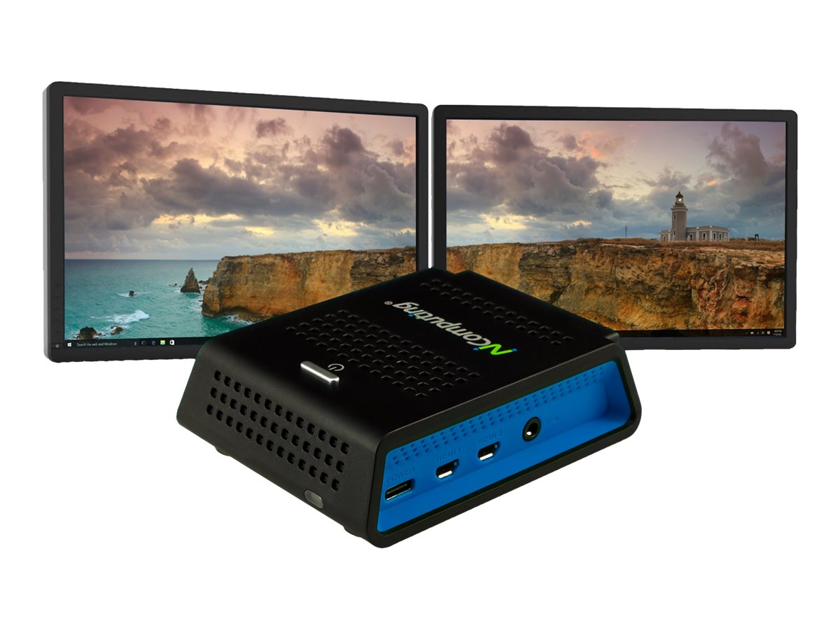 NComputing RX-series RX420 (RDP) Barebone Schwarz, Blau
