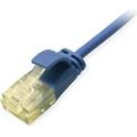 Equip Patchkabel Cat6A Slim U/UTP 2xRJ45 blau LSZH Polybeutel (626302)