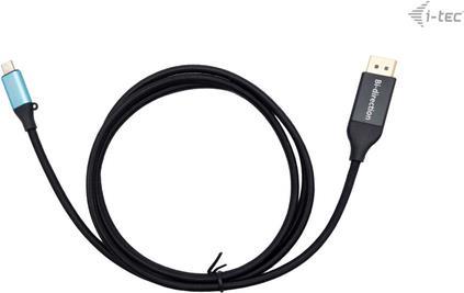 I-TEC USB-C DP CABLE ADAPTER BI-DIRECTIONAL 8K/30HZ 150CM (C31CBLDP8KBIDIR)