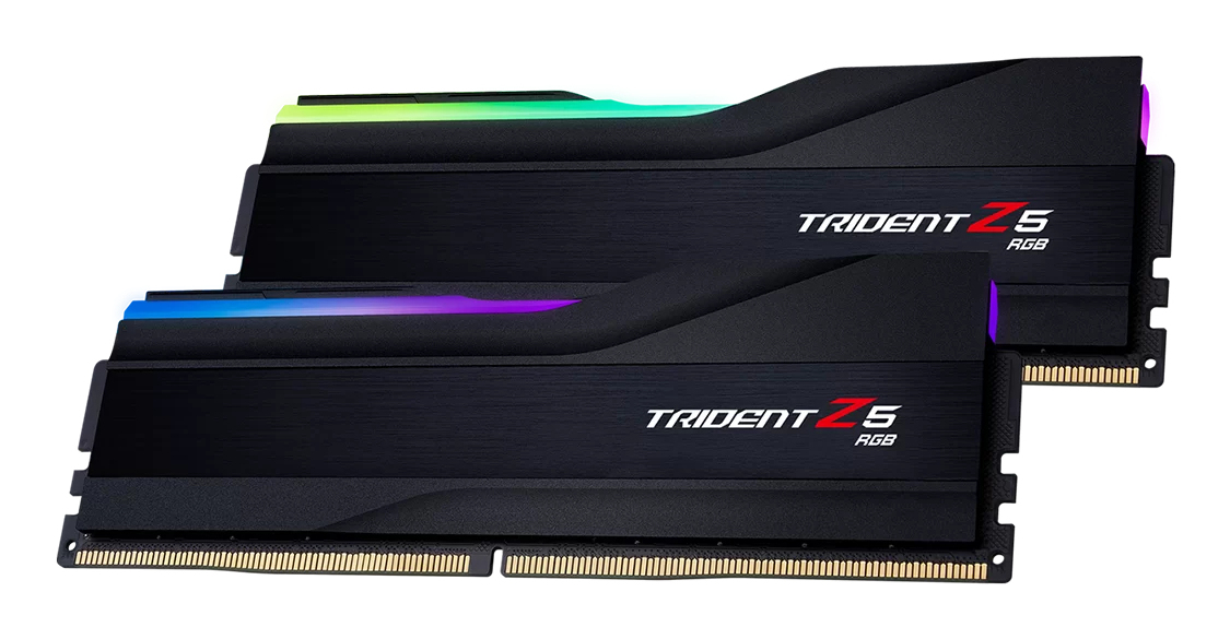 G.Skill Trident Z5 RGB DDR5 32 GB RAM 6000 MT/s CL30 Kit (2x16 GB) Schwarz