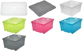 keeeper Deckel "franziska" für Multi-Box XXL, crystal-grey Material: PP, transparent, Maße: (B)520 x (T)430 mm - 1 Stück (1024982700000)