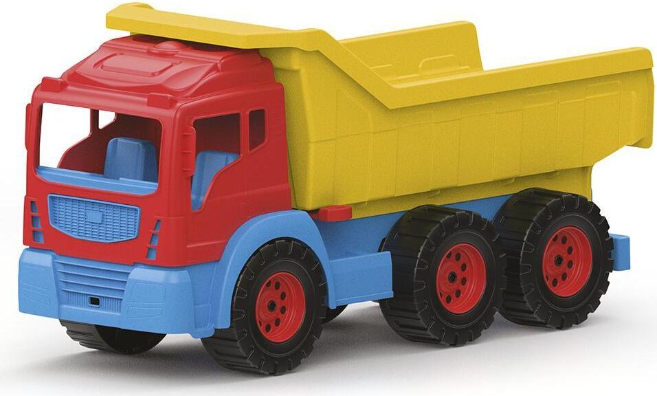 DOLU Kipp-LKW rot gelb