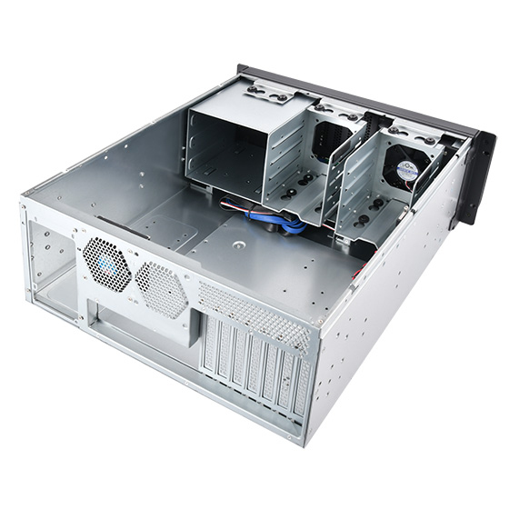 SilverStone RM400 4U Rack Server-Gehäuse Schwarz