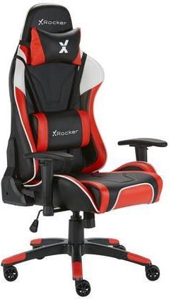 XROCKER AGILITY GAMING STUHL ROT 0745401 verstellbar PU-Leder 100kg (0745401)
