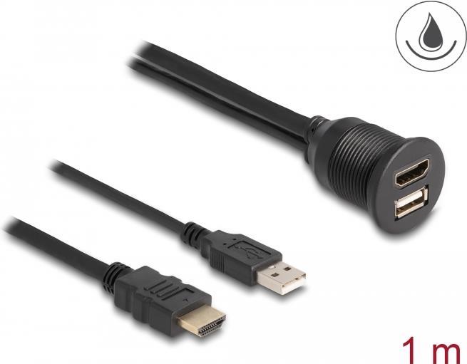 Delock HDMI / USB Verlängerungskabel (87880)