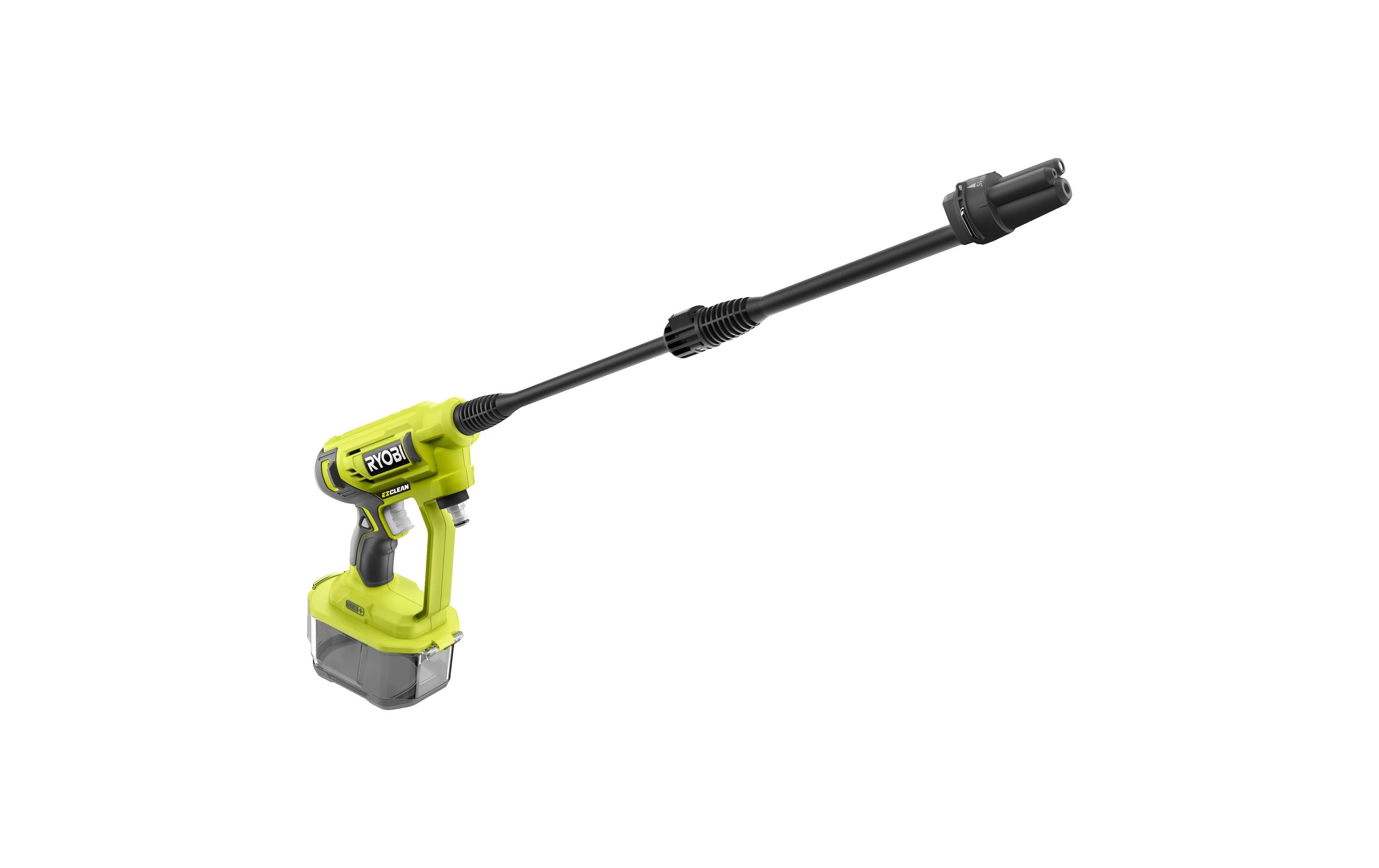 Ryobi 18V Akku-Mitteldruckreiniger RY18PW22A-0, 22 bar, 182 l/h, Schwarz, Grün