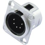 NEUTRIK XLR Einbaustecker 5pol NC5MDL-1 (30200638)