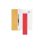 ELBA Ösenschmalhefter DIN A4 Manilakarton, 250 g-qm, chamois 6 und 8 cm Lochung, kaufmännische oder Amtsheftung - 100 Stück (26450 CH)