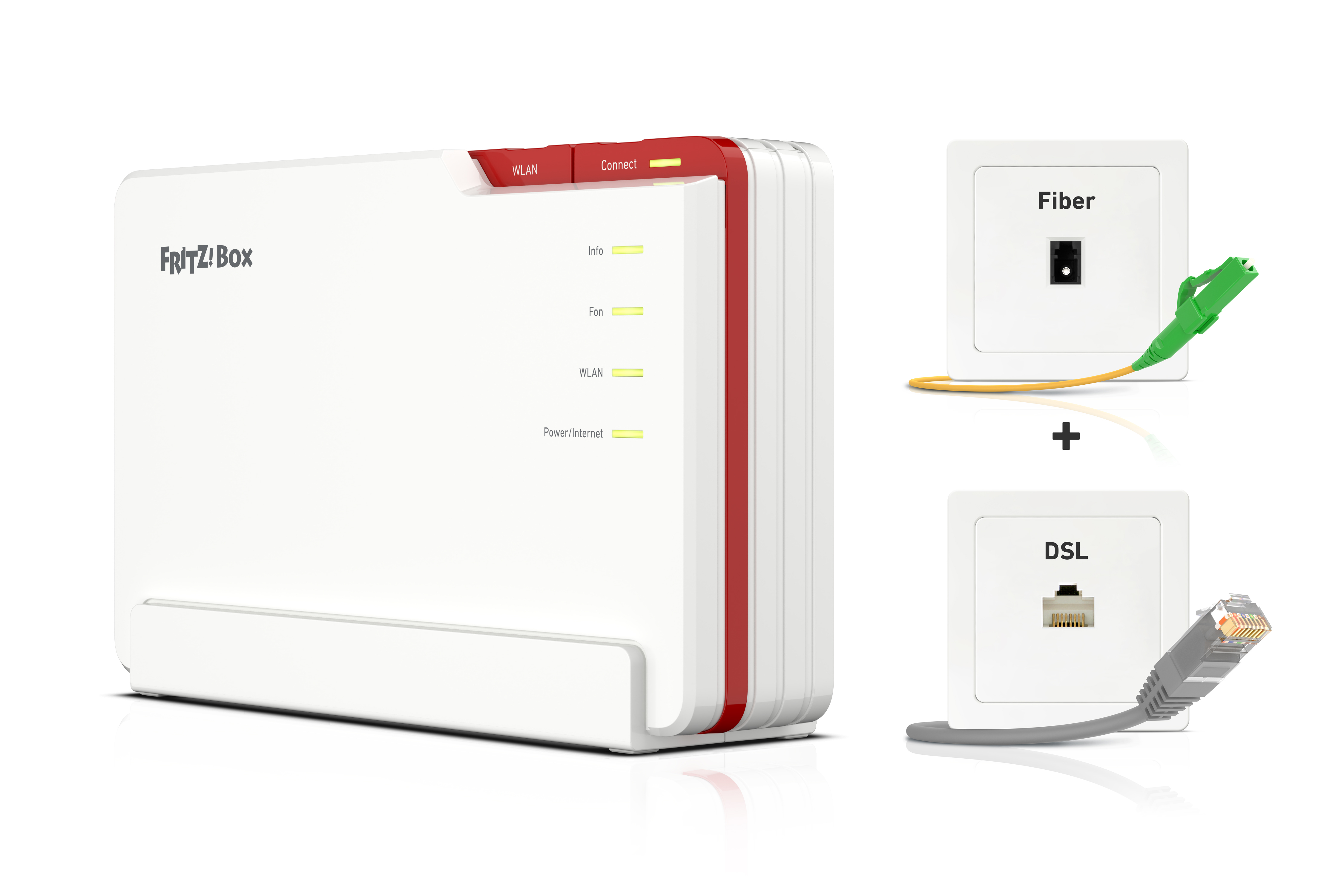 FRITZ!Box 5690 Pro Wi-Fi 7 WLAN-Router Weiß