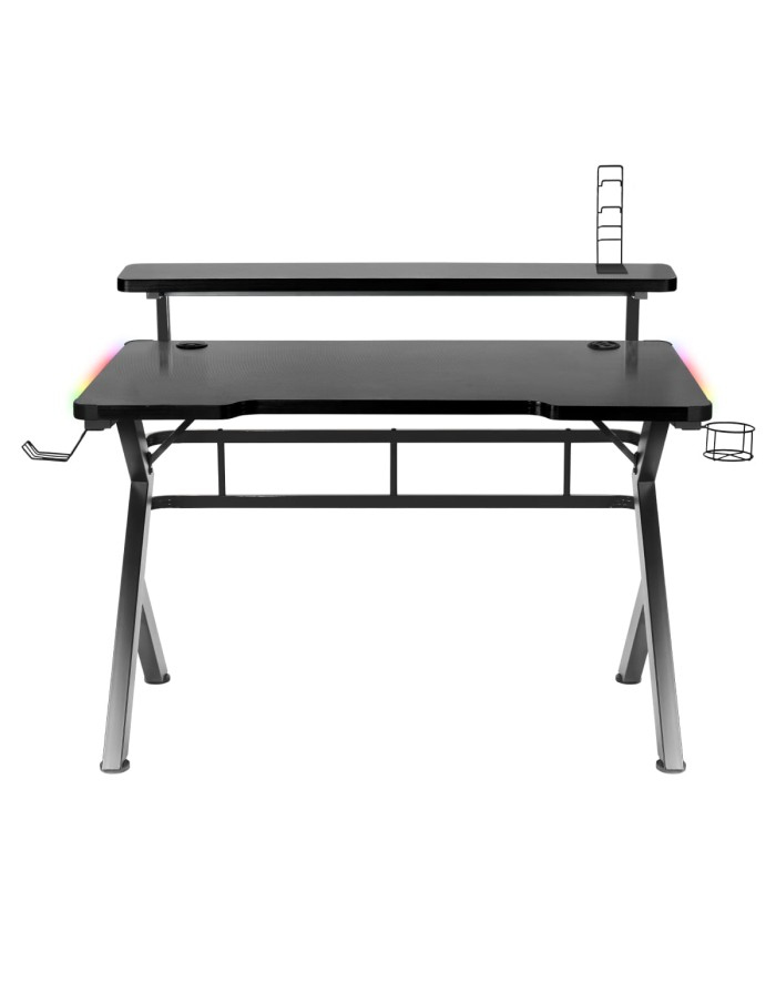 Huzaro Hero 5.0 RGB Gaming-Schreibtisch 1200 mm Schwarz