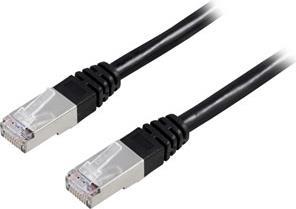 Deltaco FTP Cat6 - 10m Netzwerkkabel Schwarz (STP-610S)