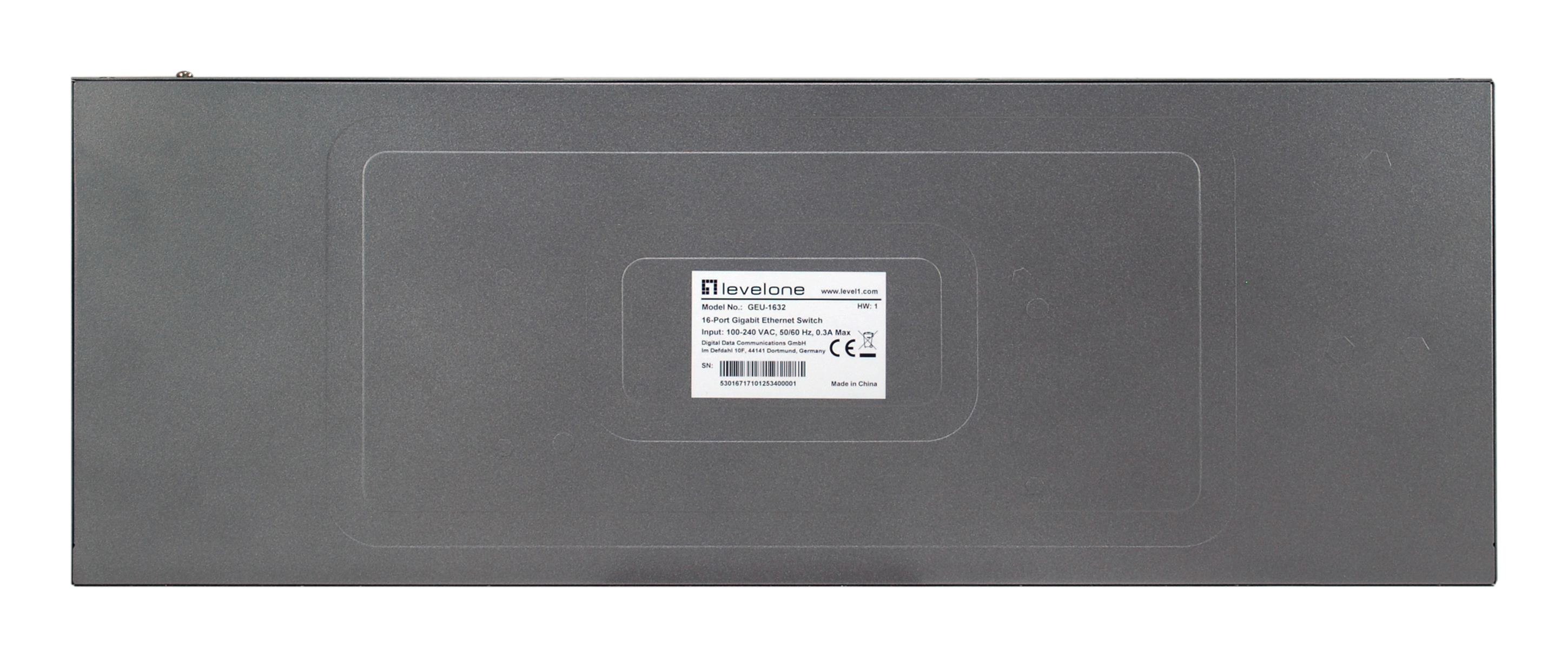 LevelOne Switch 16xGE 19 unmanaged Metall (GEU-1632)