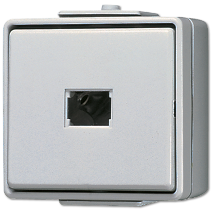 JUNG 633 W Elektroschalter Pushbutton switch Weiß (633W)