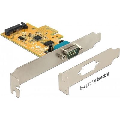 DeLOCK PCI Express Card to 1 x Serial with voltage supply ESD protection (90293)