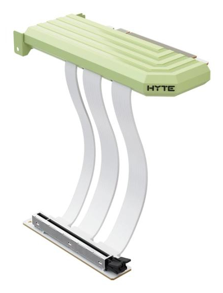 HYTE PCIe 5.0 Hyper Riser Kabel 0,2 m PCI-E (16-pin) Grün, Weiß