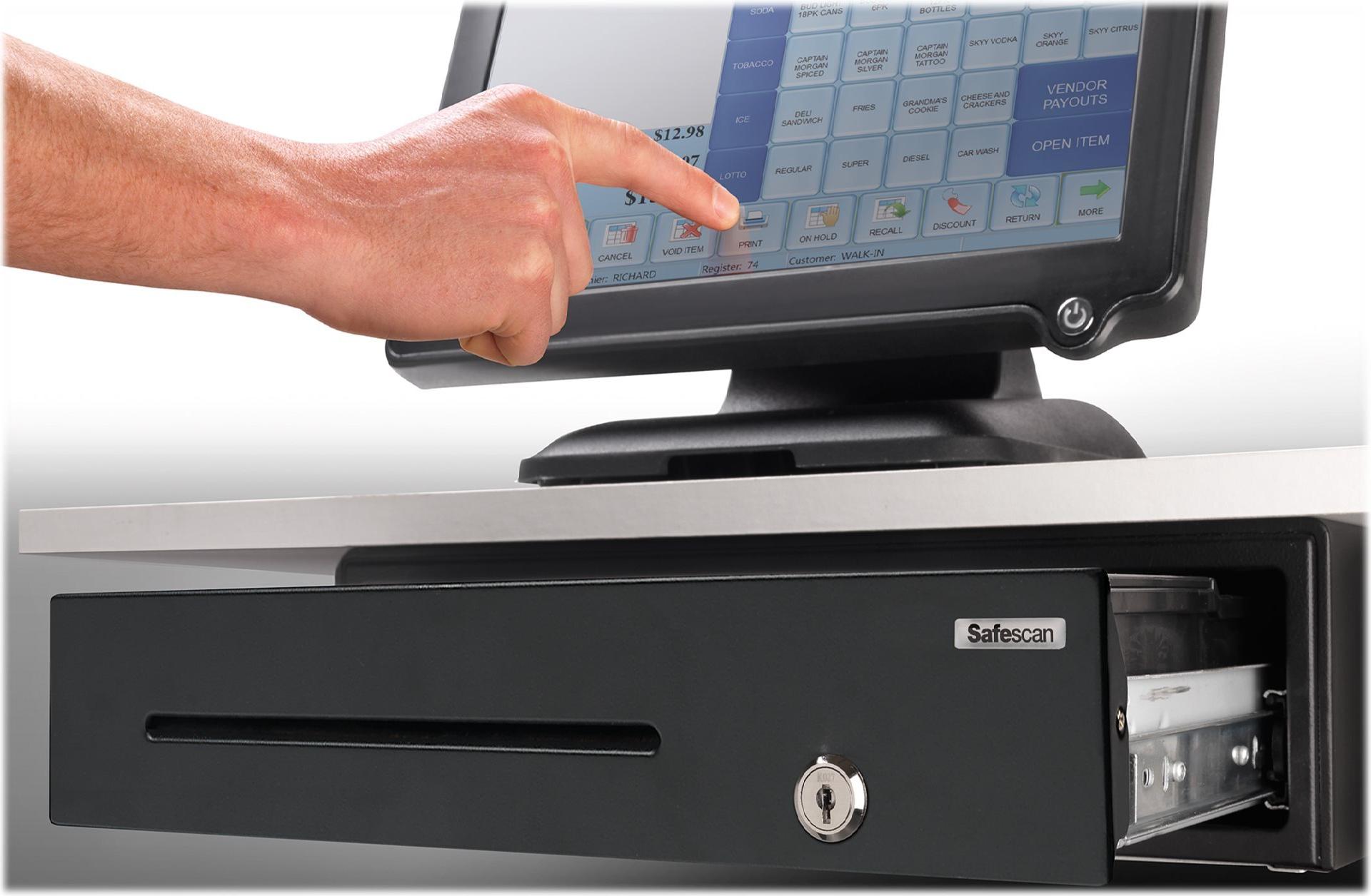 Safescan SD-3540 Kassenschublade Schwarz