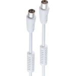 shiverpeaks BS80207-128 Koaxialkabel 7,5 m IEC Weiß (BS80207-128)