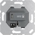 JUNG JG USB PD60 C SW USB-Ladegerät PD 1xTyp C schwarz (USBPD60CSW)