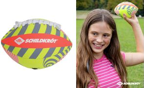 SCHILDKRÖT Neopren Mini-American Football, Größe 2 weiche textile Oberfläche, salzwasserfest, - 1 Stück (970346)