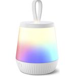 Hama LED-Nachtlicht Mobile, Timer, dimmbar, wiederaufladbar, Farbwechsel, IP44 (00223500)