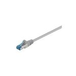 Wentronic Goobay CAT 6a Patchkabel, S/FTP (PiMF), Grau, 30 m - LSZH halogenfrei, Kupfer (94907)