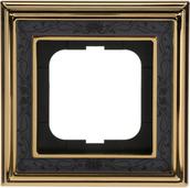 Busch Jaeger Rahmen 1-fach ms/pol Dekor anth 1721-833 (1754-0-4648)