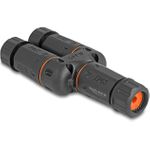 Delock Kabelverbinder Y-Adapter RJ45 Buchse zu 2 x RJ45 Buchse Cat.6 IP68 staub- und wasserdicht Outdoor (88143)