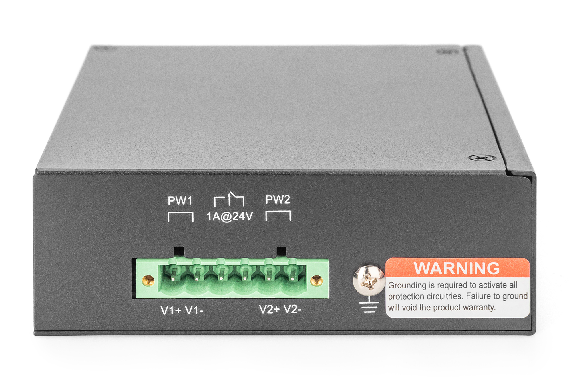 Digitus DN-651108 Industrieller Gigabit Ethernet Switch 8 Ports Unmanaged Schwarz