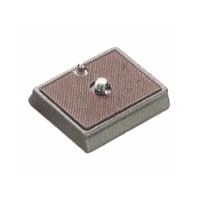 Walimex Universal Schnellwechselplatte FT-001P , kompatibel mit z.B. Manfrotto MA200 PL-14, 52 x 42 x 10 mm, Aluminium mit Gummierung (1012166)