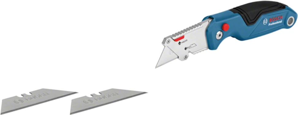 Bosch Professional 1.600.A01.6BM 2 tlg. Messer Set Länge 21.5 cm (1.600.A01.6BM)