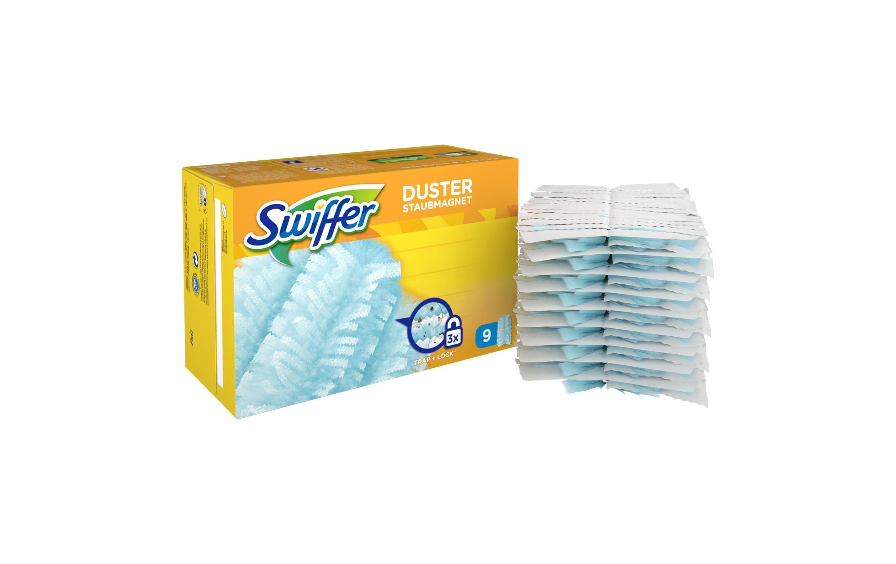 Swiffer Staubmagnet Staubtücher 9 Stück Blau