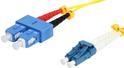 Synergy 21 S216780 Glasfaserkabel 0,5 m 2x LC 2x SC Gelb (S216780)