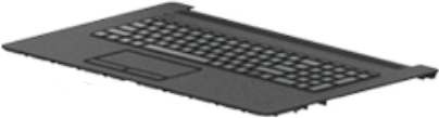 HP L22750-BA1 Notebook-Ersatzteil Gehäuse-Unterteil+Tastatur (L22750-BA1)